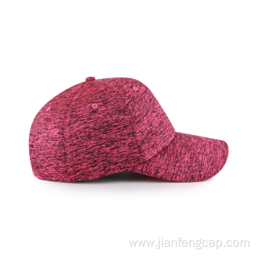 Heather jersey fabric blank hat